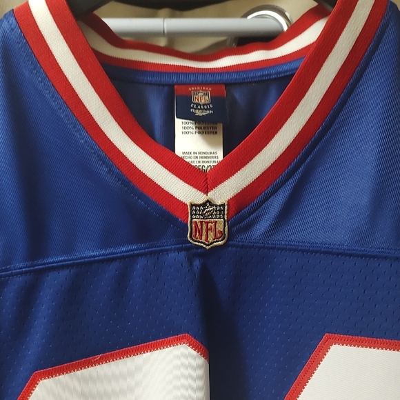Thurman Thomas Throwback Reebok Blue Jersey with Red and White Accents - Picture 14 of 14